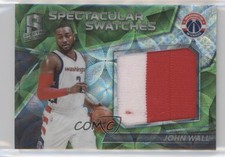 2016-17 Panini Spectra Spectacular Swatches Neon Green 2/25 John Wall #63 1u6