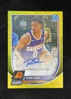 2025-26 Bowman Chrome RYAN DUNN Auto Yellow Mojo Refractor /75 Suns