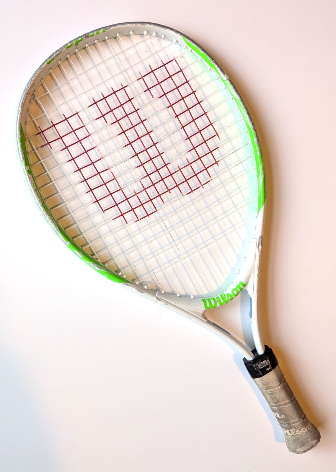 Wilson Kids Ages 5-6  junior tennis racket 3.5 inch grip 19"