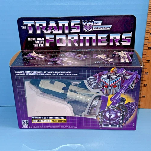 Transformers Astrotrain G1 Vintage Reissue Action Figure Walmart Exclusive New
