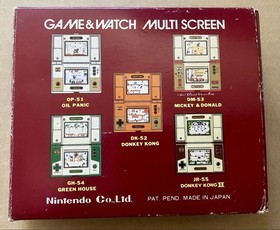 Nintendo GAME&WATCH Mario Bros Multi Screen LCD Game Box Included