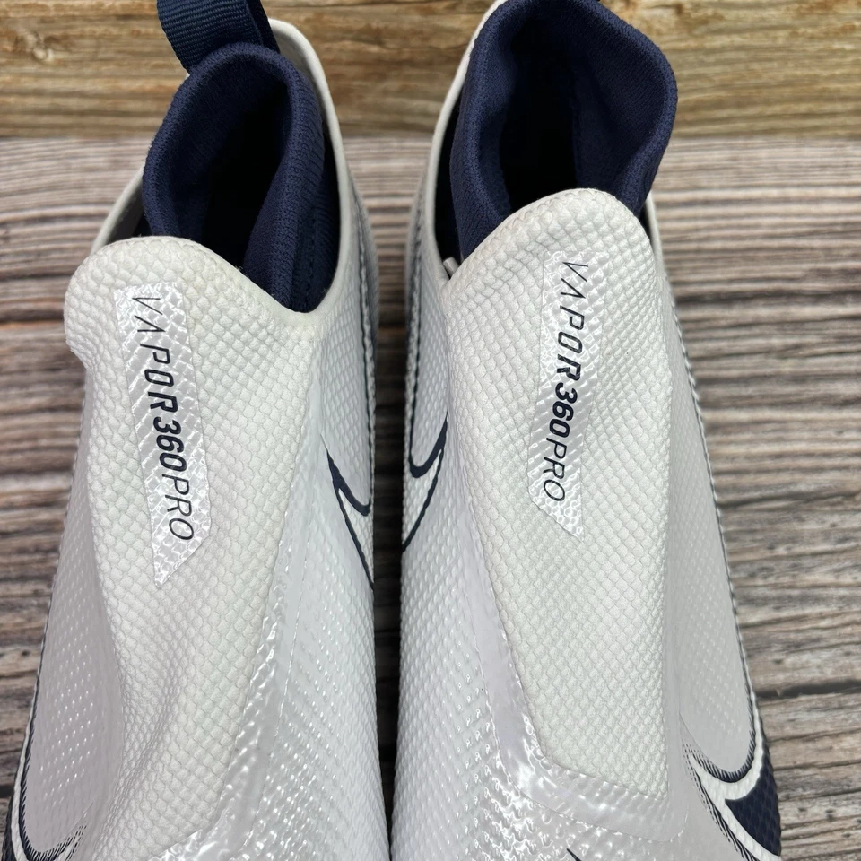 Mens Sz 7.5 Nike Air Vapor Edge Pro 360 Midnight Navy Football Cleat AO8277-106 - Image 3 of 4