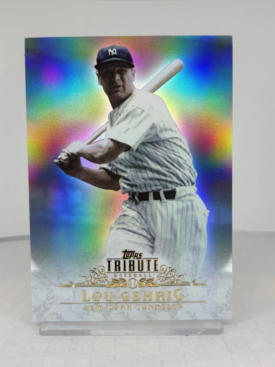Topps Lou Gehrig ungraded Baseball Sports Trading Cards