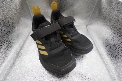 Adidas Lego Sport (FY8444) No Box Size 11.5 Kids Black and Gold