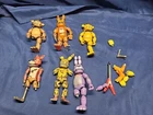 FNAF Five Nights At Freddy's Funko Figures Lot Parts Incomplete As Is