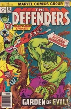 Defenders #36 VG 1976 Stock Image Low Grade