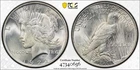 1922 P PEACE SILVER DOLLAR PCGS MS63 GOLD SHIELD