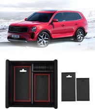 Center Console Organizer for 2020-2025, Armrest Storage Box ABS Console Insert T