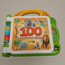 Leap Frog 100 Animals Book - Interactive Electronic Toy English/Spanish 2020