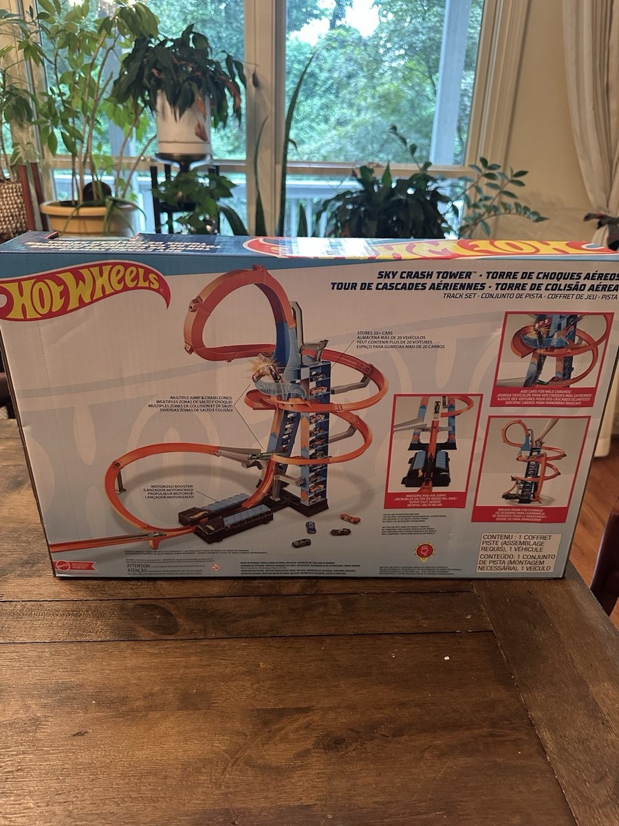 Mattel Pista Mega Choques Pista Hot Wheels Action Espiral Hot - Main Image