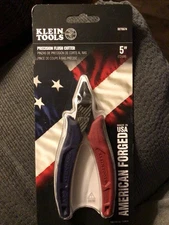 New Factory Sealed Klein Tools American Forged 5” Precision Flush Cutter D275574