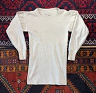 Vintage 1940s WWII US Army Wool/Cotton Sweatshirt Military Undershirt Thermal 40