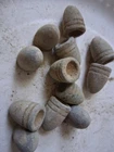 12 Dish Based Burnside Carbine Civil War Bullets