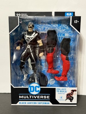 McFarlane Toys DC Multiverse Blackest Night BLACK LANTERN SUPERMAN 7  Figure