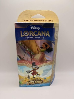 Disney Lorcana: Into the Inklands Starter Deck Ruby & Sapphire ENG - NEU & OVP