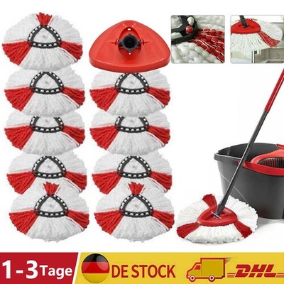 3x 7x Wischbezug Clean Moppkopf Ersatzkopf für Vileda Turbo Wischmop Easy Wring
