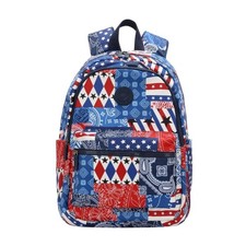 Montana West Stars Stripes Floral Print Backpack NWT