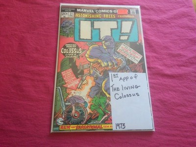 BX20 Astonishing Tales #21 marvel 1973 bronze age 6.5 comic book 1ST COLOSSUS!