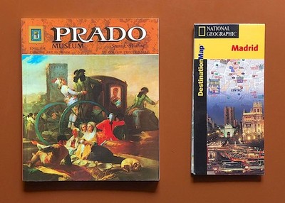 Prado Guidebook of Spanish Painters, Map of Madrid