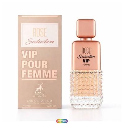 Maison Alhambra Rose Seduction Vip Pour Femme Eau de Parfum 100 ml Damen Neu Ovp