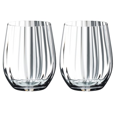 RIEDEL Tumbler Collection Optical O Whisky Set 2pce
