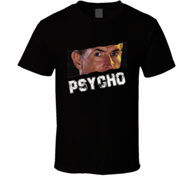 PSYCHO, Vector Horror Scary Dark Halloween Movie Fan T Shirt Tee Gift New