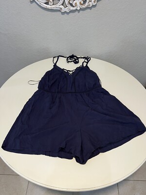 Francesca's Alya Matilda Lace Dress - 1X Blue Nwt 225