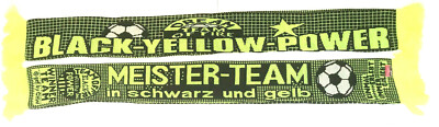 Black Yellow Power - Fanschal Dortmund Städte Schal scarf Meister Team #138