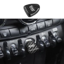 For Mini Cooper Countryman F60 Real Carbon Fiber One-Button Start Switch Cover