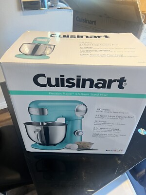 Cuisinart Precision Master Quart Stand Mixer Robin's Egg