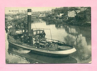 59 - NORD - JEUMONT - FLUSSSCHLEPPER - HAFEN / SCHIFFFAHRT -