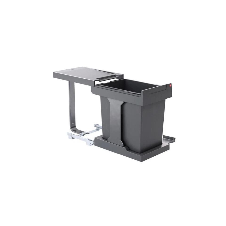 Hailo Abfallsammler AS Swing 40.1/2 Solo 20 Mülleimer Einbau Abfalleimer 3636-00 - Bild 2 von 4