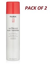 Rusk W8Less Plus Extra Strong Hold Hairspray 10 Oz - Pack of 2