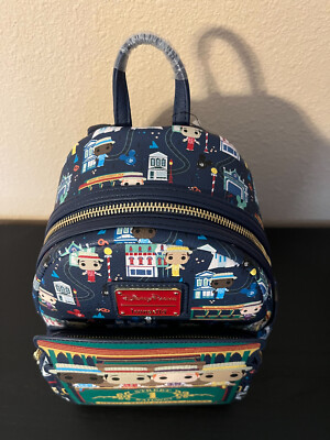 Loungefly Disney Parks Dapper Dans Mini Rucksack Main Street U.S.