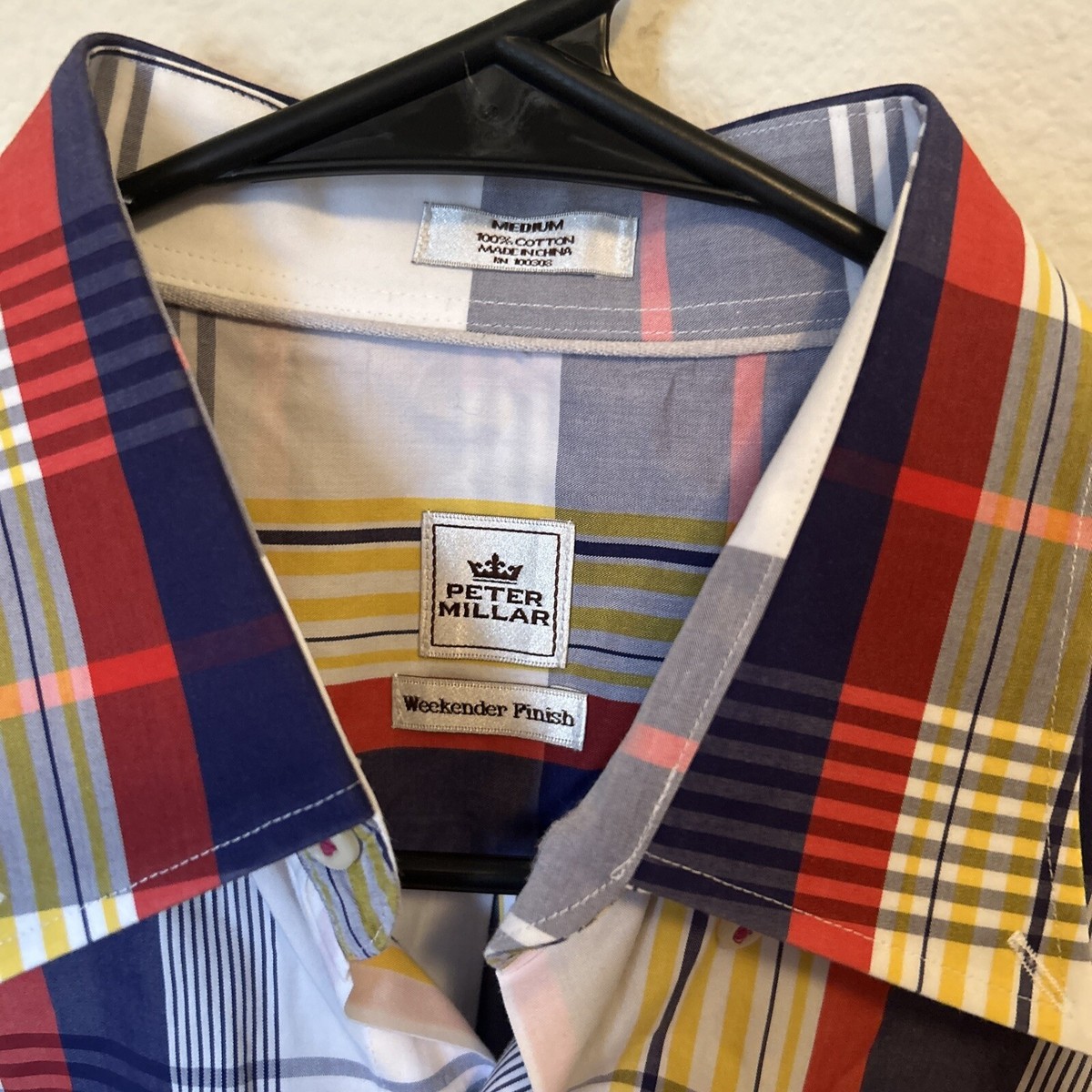 Men's - Peter Millar - Weekender Finish - Medium - 100% Cotton