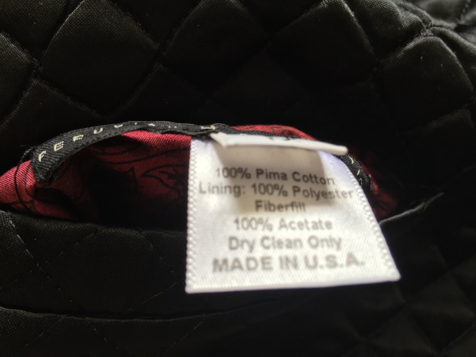 Peruvian Connection reversible jacket red black p… - image 13