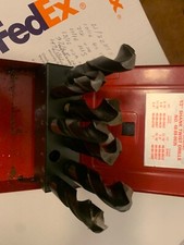 USA and China Drill Bit Set Machinist Tool Huot Index HSS Milwaukee case