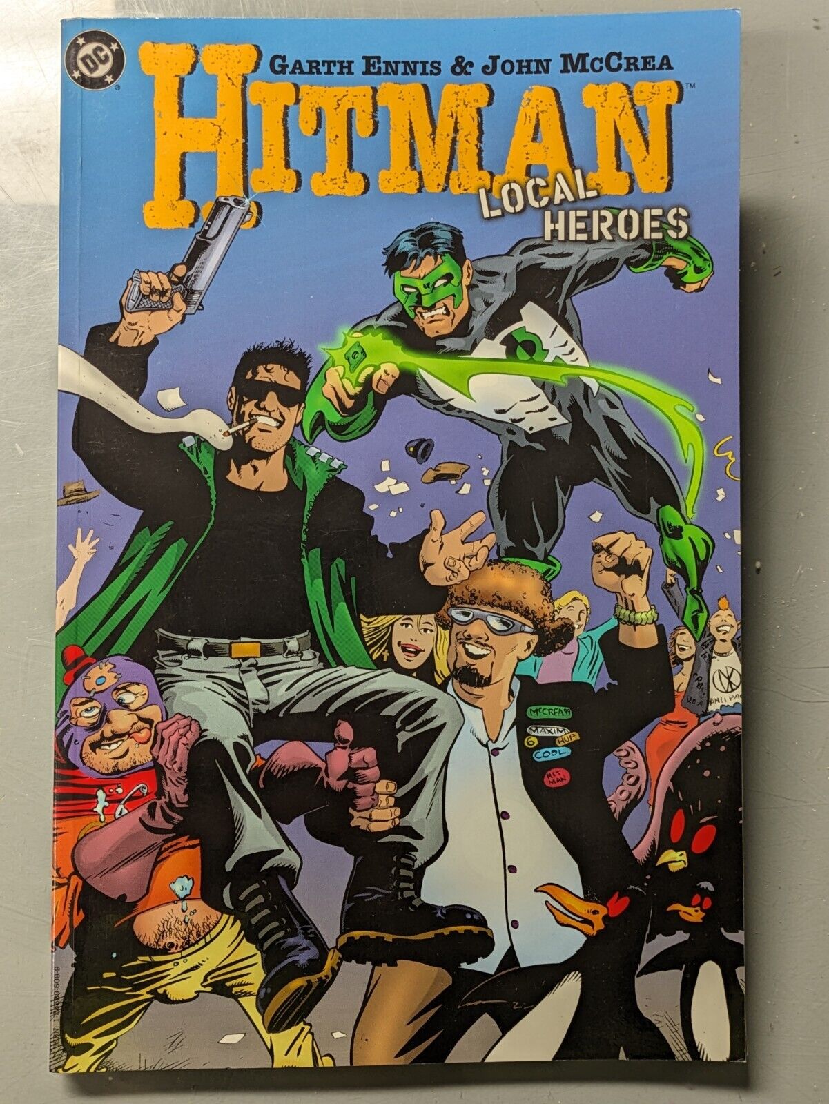 1997 Hitman Volume 3 Local Heroes TPB Trade Paperback Graphic Novel Garth Ennis