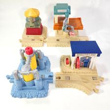 Thomas Friends Plastic Interactive Learning Railway Sound FX Buildings Lot of 4