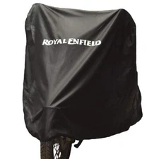 Royal Enfield 1990642 Bike Cover, Water Resistant, Black, Compatible for all the