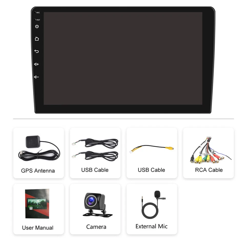 Radio estéreo para automóvil Android 12 CarPlay GPS NAVEGACIÓN para Jeep Patriot Compass 2007-2010 Foto 4 de 4