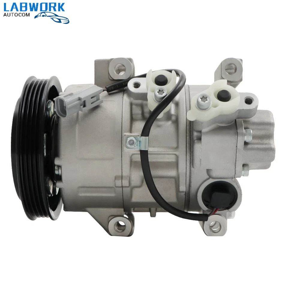 Compresor de aire acondicionado + embrague 1,5 L L4 para Toyota Yaris 2006 2007 2008 2009-2011 2012 Foto 4 de 4