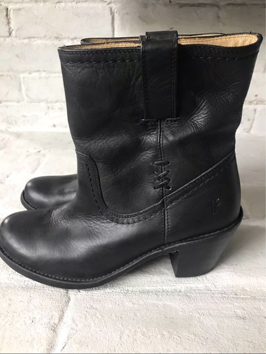 Cowboy Frye Women's Booties Sale Frye Boots Sz Women's Black