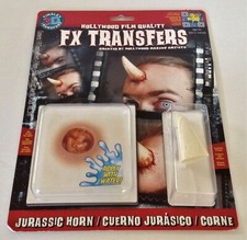 Tinsley 3D FX Transfers JURASSIC HORN KIT NOS Hollywood Quality Costume MONSTER