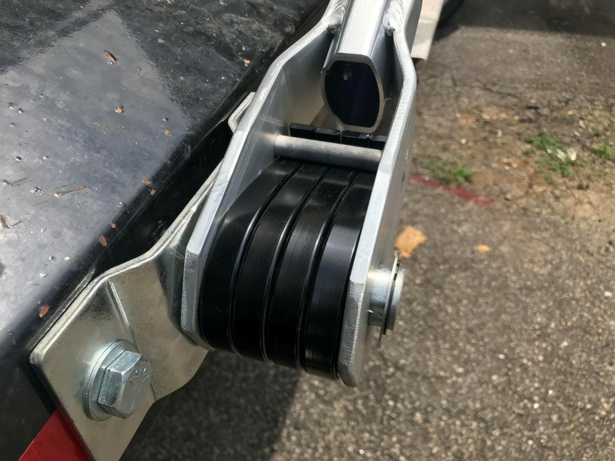 【4点セット】TARP to TARP WANTKEY CAMP Dump Truck Tarp System 4 Spring Electric Aluminum Flip Tarp