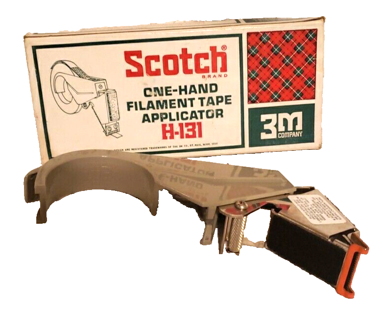 3M Scotch One-hand Filiment Tape Applicator with original box