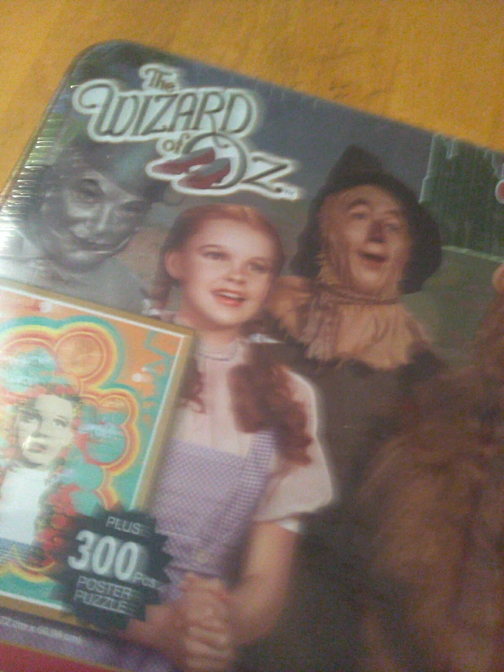 Rompecabezas Mago de Oz 300/500 piezas póster coleccionistas conjunto lata Foto 4 de 4