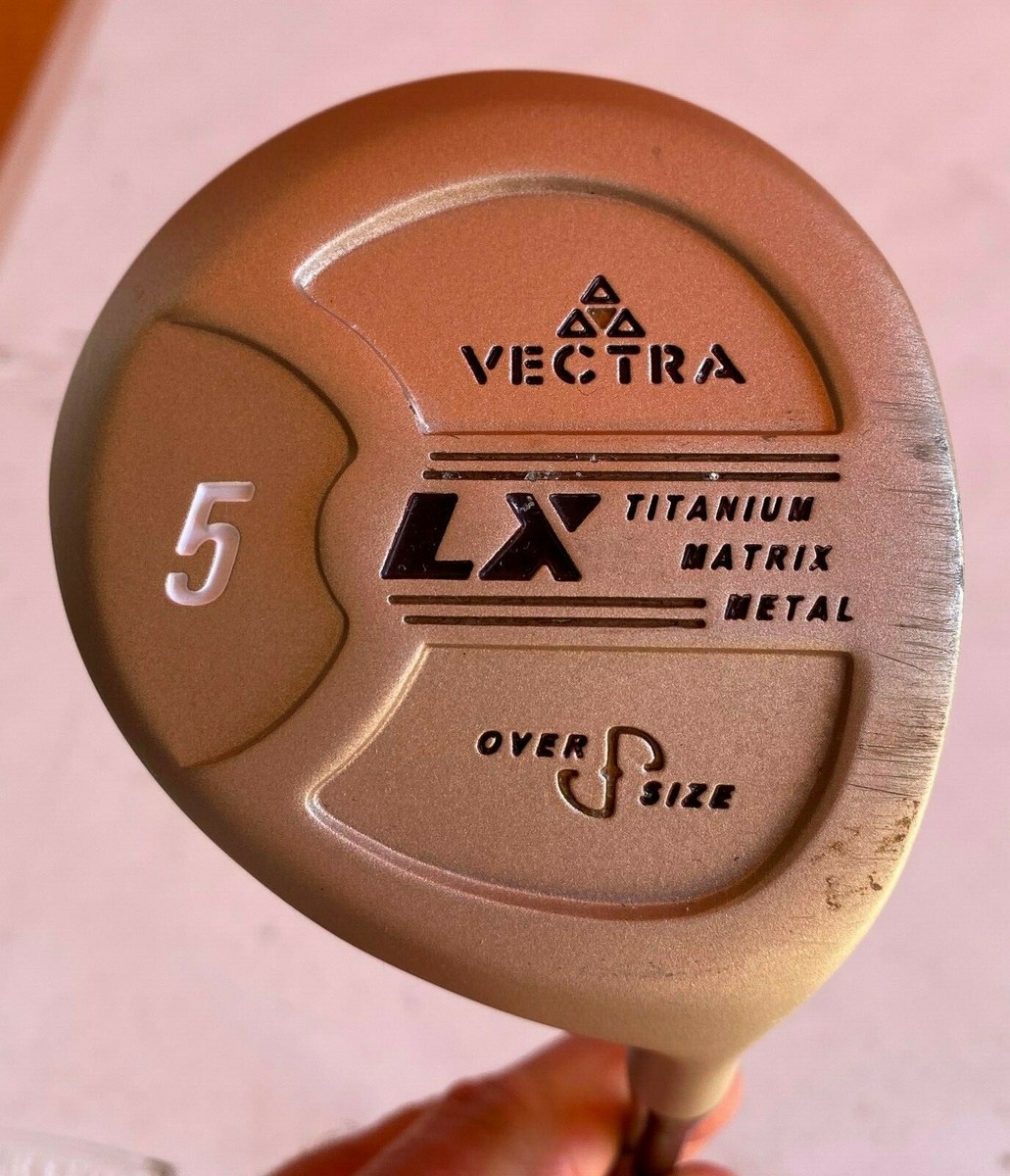 Vectra LX Driver Over Size Titanium Matrix Metal #5 Graphite Shaft