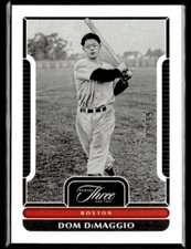 2023 Panini Three and Two Dom DiMaggio 07/99 Boston Red Sox #92