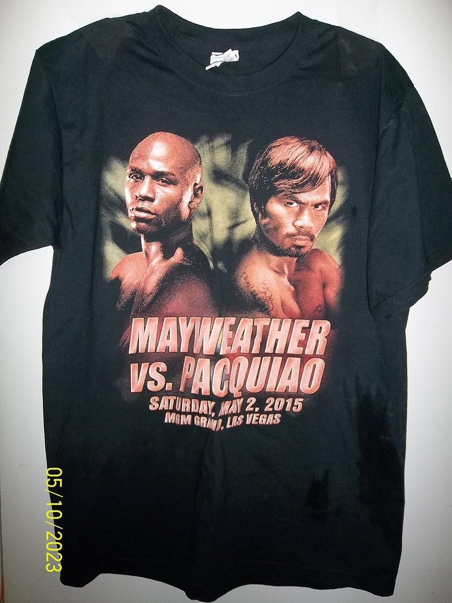 Floyd Mayweather Jr vs. Manny Pacquiao, Official Fight T-shirt 